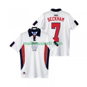 Maillot de Foot Angleterre BECKHAM 7 Domicile Retro 1998